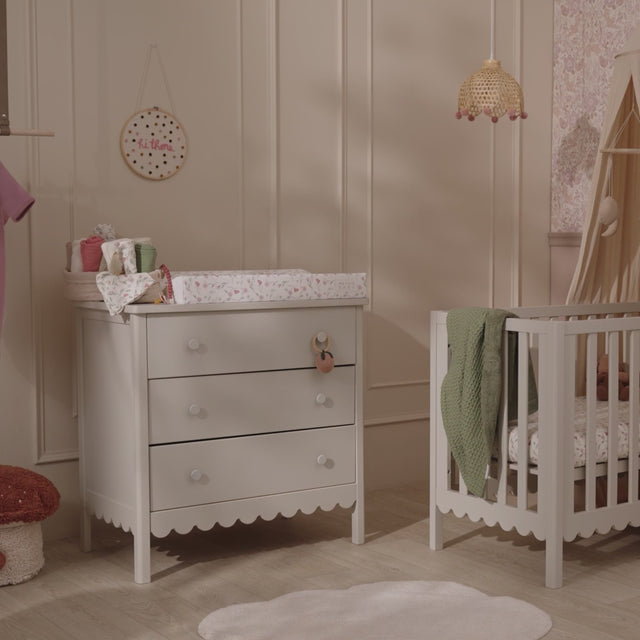 Meyco Baby vystymo lenta Fat Stripe Taupe, 50 × 70 cm