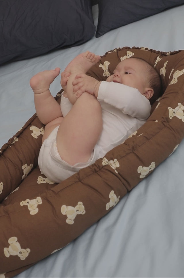 Molis&Co kūdikio lizdelis Teddy Mocca