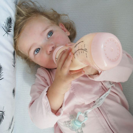 Difrax S-kujuline koolikute pudel 170 ml kitsa kaelaga