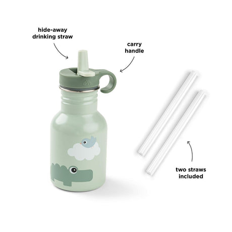 Done by Deer metalinė gertuvė Playground 350 ml Green