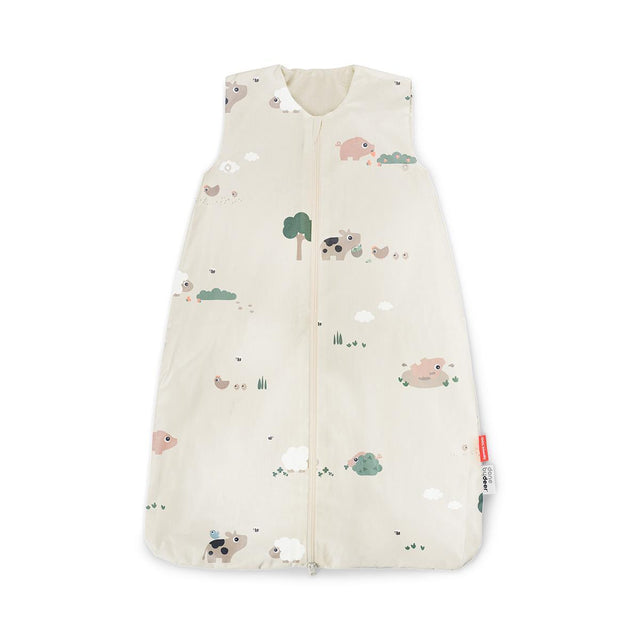 Done by Deer magamiskott beebile Tog 1.0 (GOTS Confetti Sand/Green) 