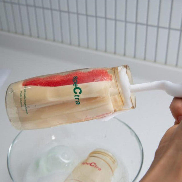 Munchkini harjakomplekt pudelite ja joogiklaaside pesemiseks 