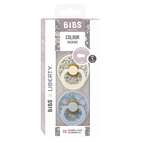 BIBS luti komplekt suurus 1 (0-6 kuud) Liberty Eloise Dusty Blue Mix 