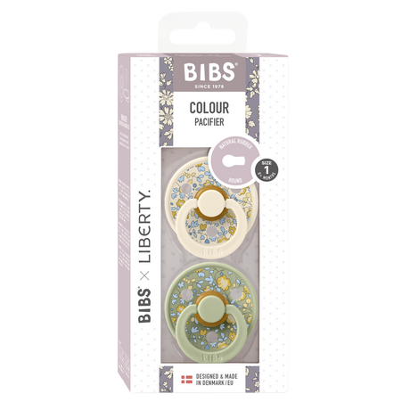 BIBS lutikomplekt suurus 1 (0 - 6 kuud) Liberty Eloise Sage Mix 