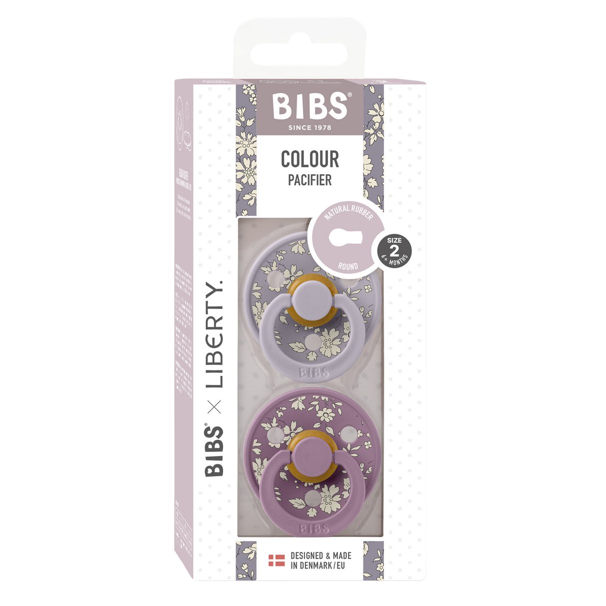 BIBS lutikomplekt suurus 1 (0-6 kuud) Liberty Capel Fossil Grey Mix 