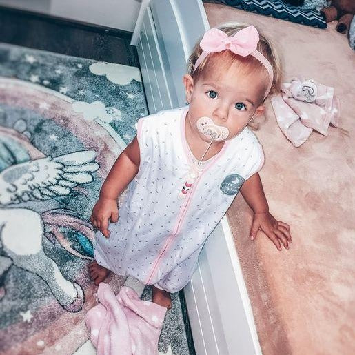 Natulino LITTLE WALKERS kahekihiline beebi magamiskott Animals Grey &amp; White