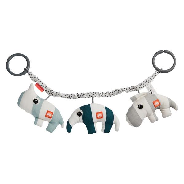 Done by Deer pakabinamas žaislas - spiralė (mėlynas arba pudrinis) (4637652484178)