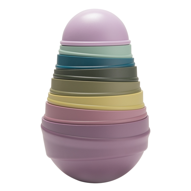 BIBS hariv mänguasja kiiktorn Bright Rainbow 