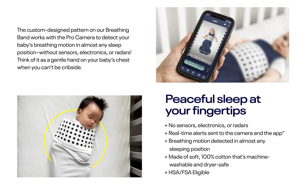 Nanit Breathing Wear Band (erinevad suurused)