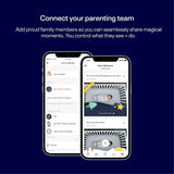 Nanit Pro beebimonitor + põrandaalus mobiilne lapsehoidja alusega, öövalgus ja hingamismonitor