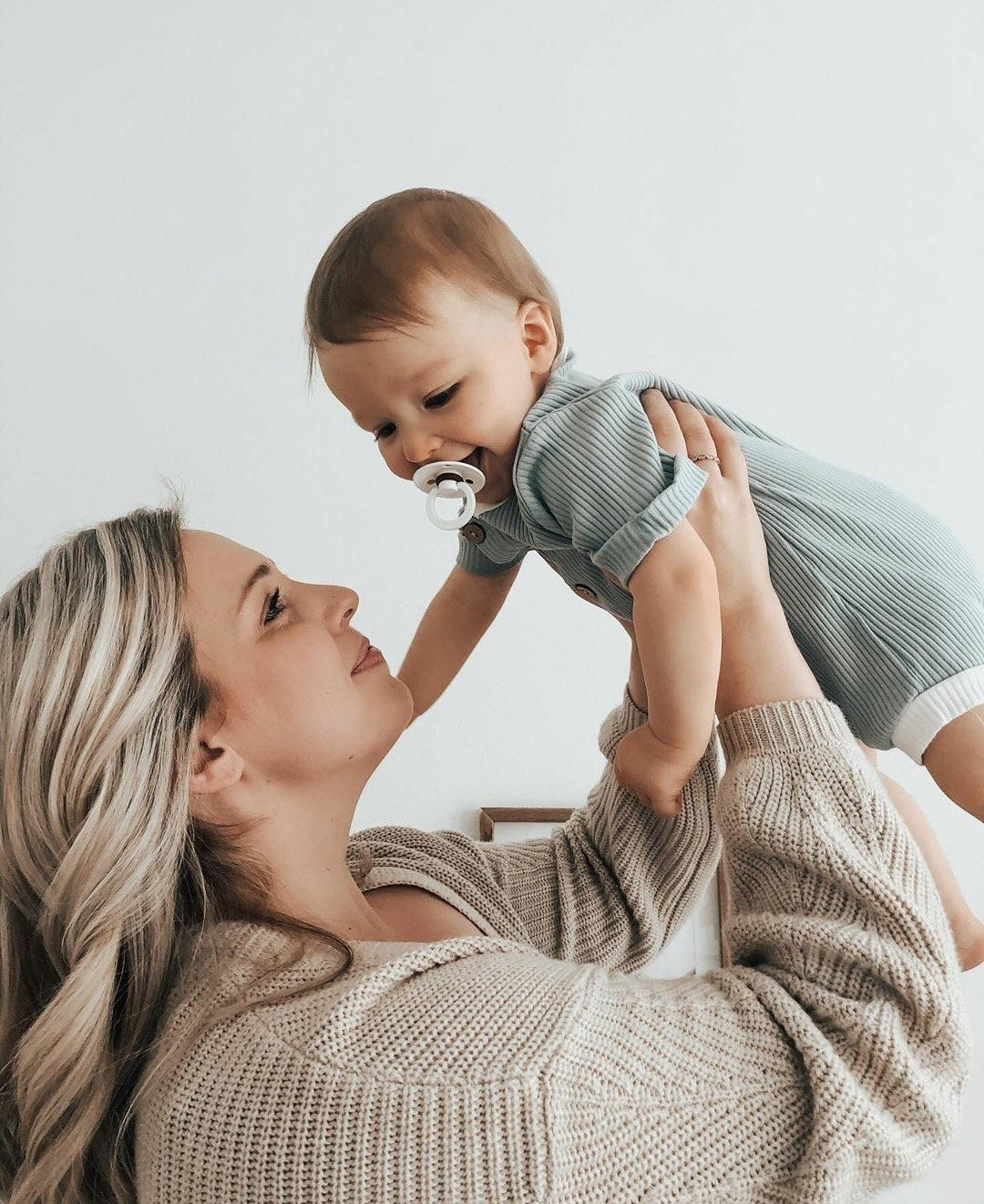 BIBS čiulptukų rinkinys 2 dydis (6 - 18 mėn.) Sky Blue / Baby Blue (4918750314578)