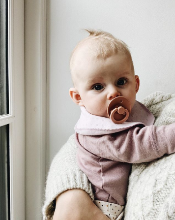 BIBS čiulptukų rinkinys 2 dydis (6 - 18 mėn.) Coral / Ruby (4882999312466)