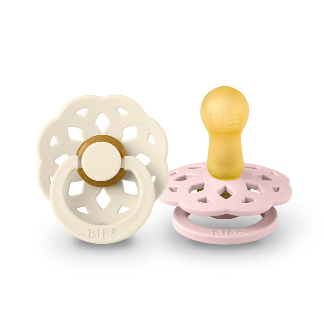 BIBS lutikomplekt suurus 1 (0-6 kuud) Boheme Ivory/Blossom 