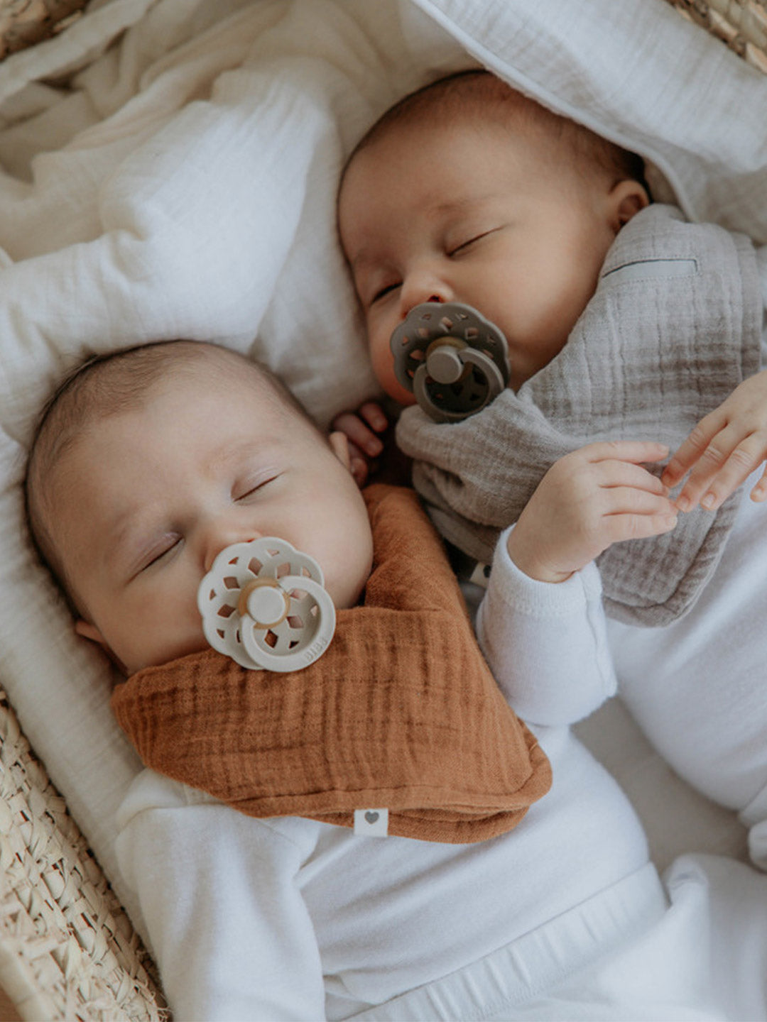 BIBS lutikomplekt suurus 2 (6-18 kuud) Boheme Ivory/Blossom 