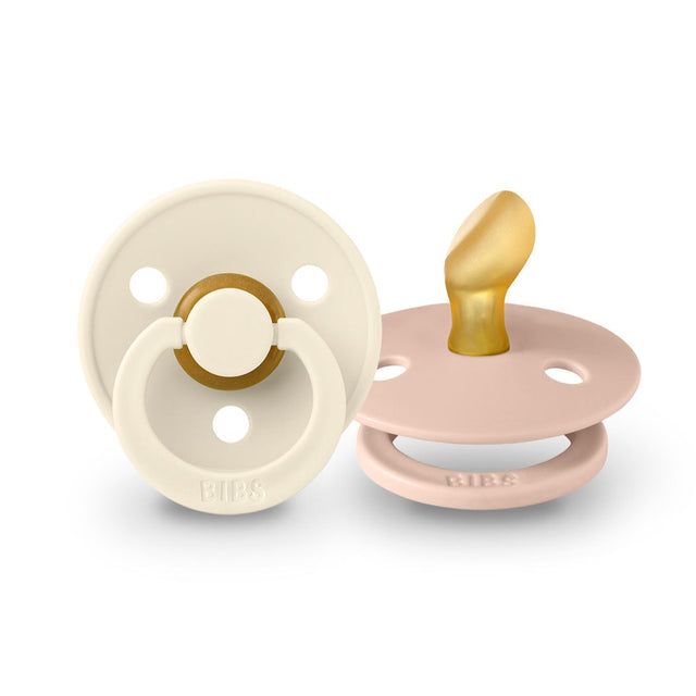 BIBS lutikomplekt suurus 2 (6-18 kuud) Anatomical Ivory / Põsepuna 