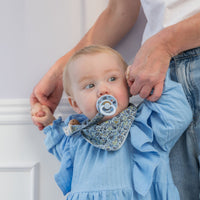 BIBS lutikomplekt suurus 2 (6-18 kuud) Liberty Eloise Dusty Blue Mix 