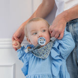 BIBS lutikomplekt suurus 2 (6-18 kuud) Liberty Eloise Dusty Blue Mix 