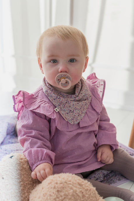 BIBS Liberty Bib Bandana Eloise põsepuna
