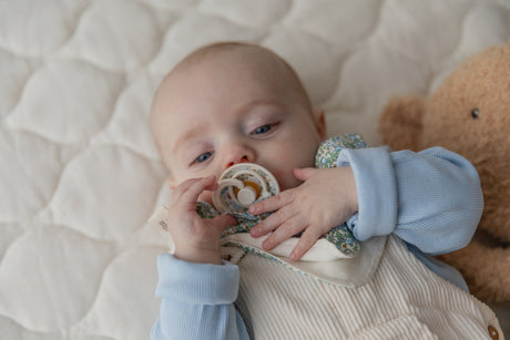 BIBS lutikomplekt suurus 1 (0-6 kuud) Liberty Chamomile Lawn Baby Blue Mix 