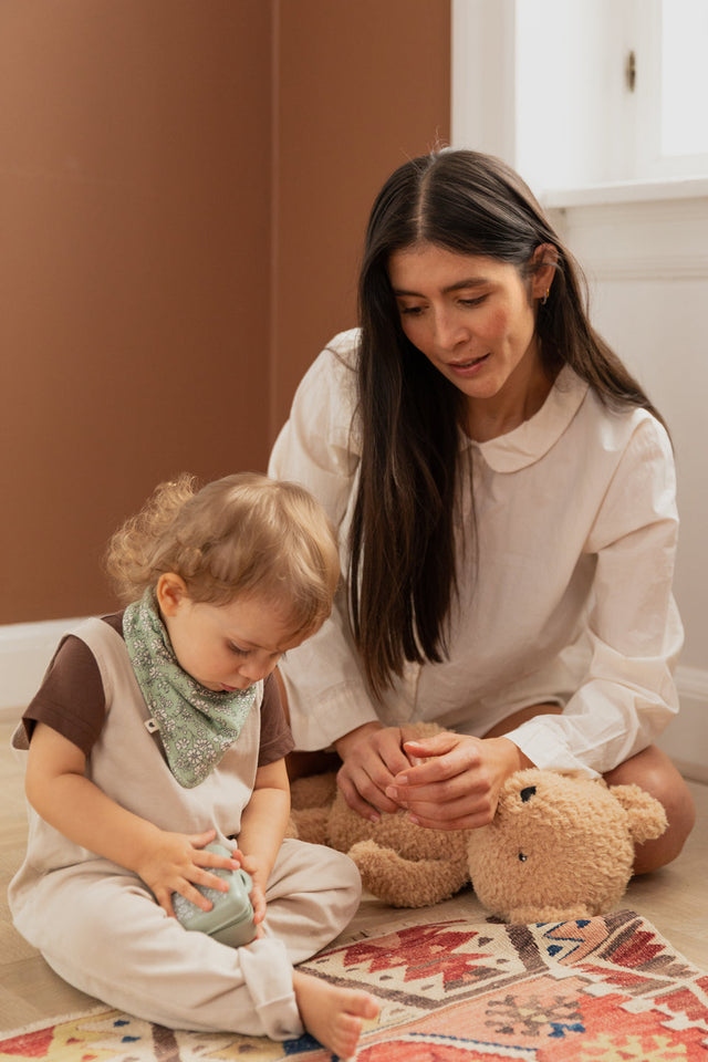 BIBS Liberty Bib Bandana Eloise põsepuna