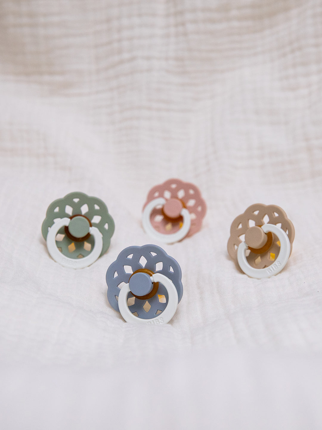 BIBS luti komplekt suurus 1 (0-6 kuud) Boheme Woodchuck/Blush 