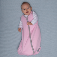 Natulino BabyComfort kahekihiline beebi magamiskott (naturaalne roosa)