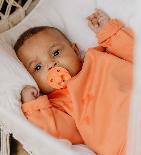 BIBS lutikomplekt suurus 1 (0 - 6 kuud) Papaya / Violet Sky 