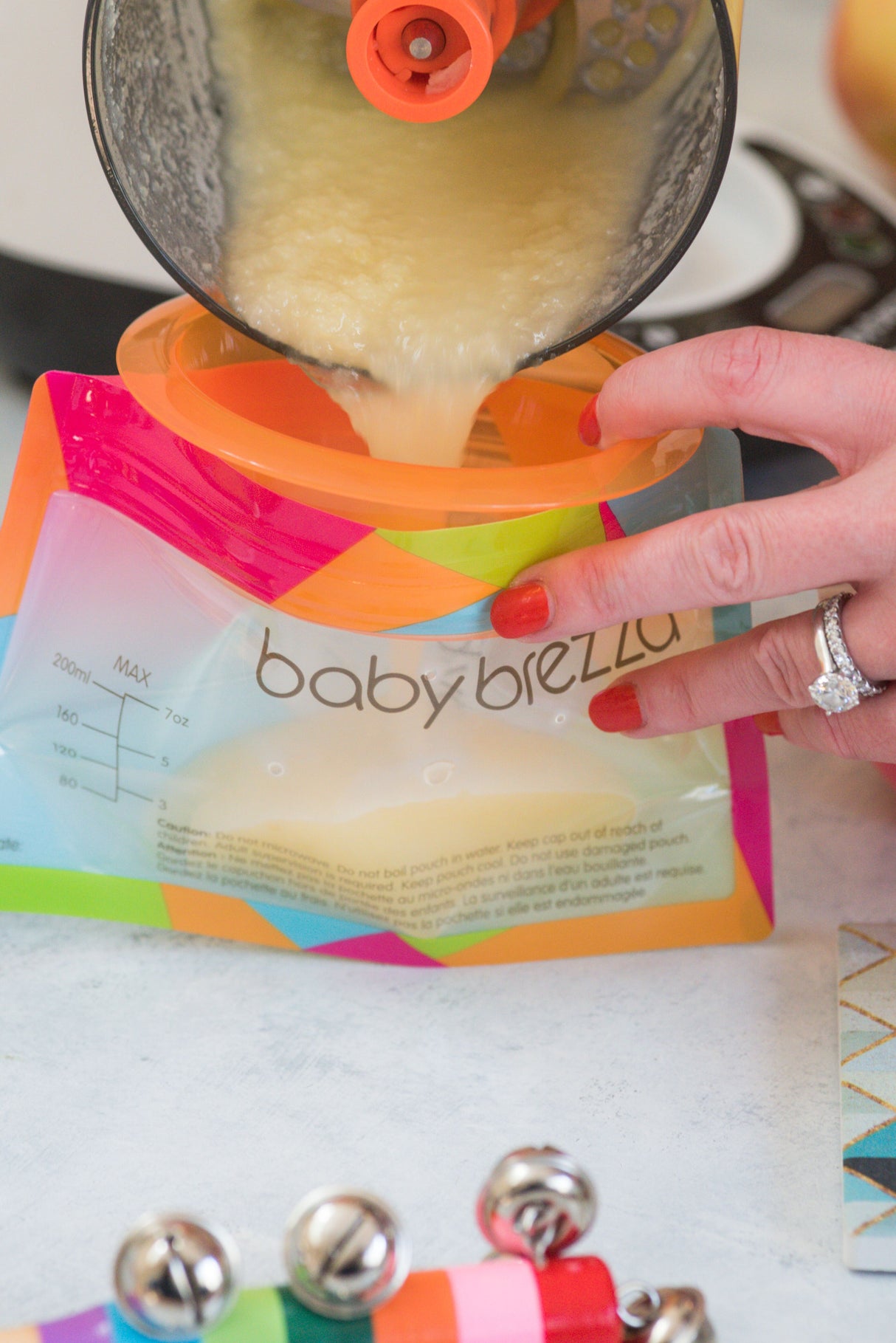 Baby Brezza kūdikio maisto ruošimo aparatas ONE STEP™ FOOD MAKER DELUXE (4341637939282)