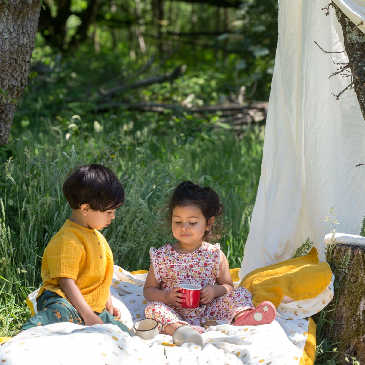 Little Green Radicals Ladybird Days kombinesoon - romper