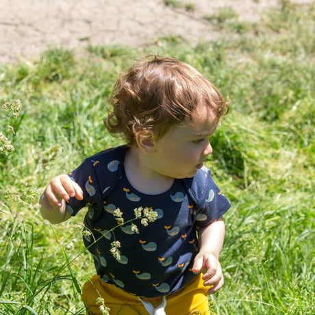 Little Green Radicals Whale Song orgaaniline puuvill 2 tk. liivakotid (3-6 kuud) 