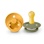 BIBS čiulptukų rinkinys 1 dydis (0 - 6 mėn.)  Honey Bee / Olive (4927872630866)
