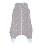 Natulino LITTLE WALKERS kahekihiline beebi magamiskott Animals Grey &amp; White