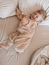 Natulino NATURALS LITTLE WALKERS™ kolmekihiline beebi magamiskott GOTS beež
