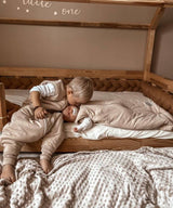 Natulino NATURALS LITTLE WALKERS™ kolmekihiline beebi magamiskott GOTS beež