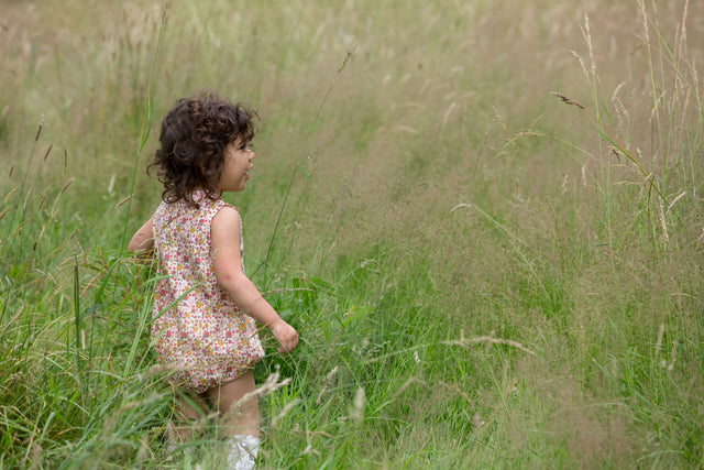 Little Green Radicals Ladybird Days Jumpsuit - beež