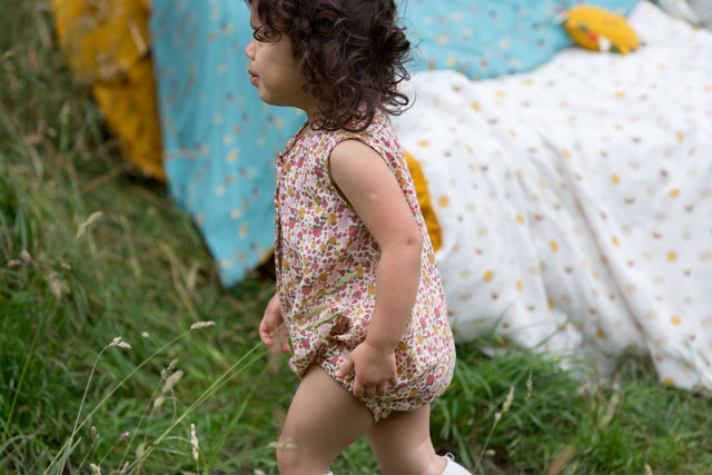 Little Green Radicals Ladybird Days Jumpsuit - beež