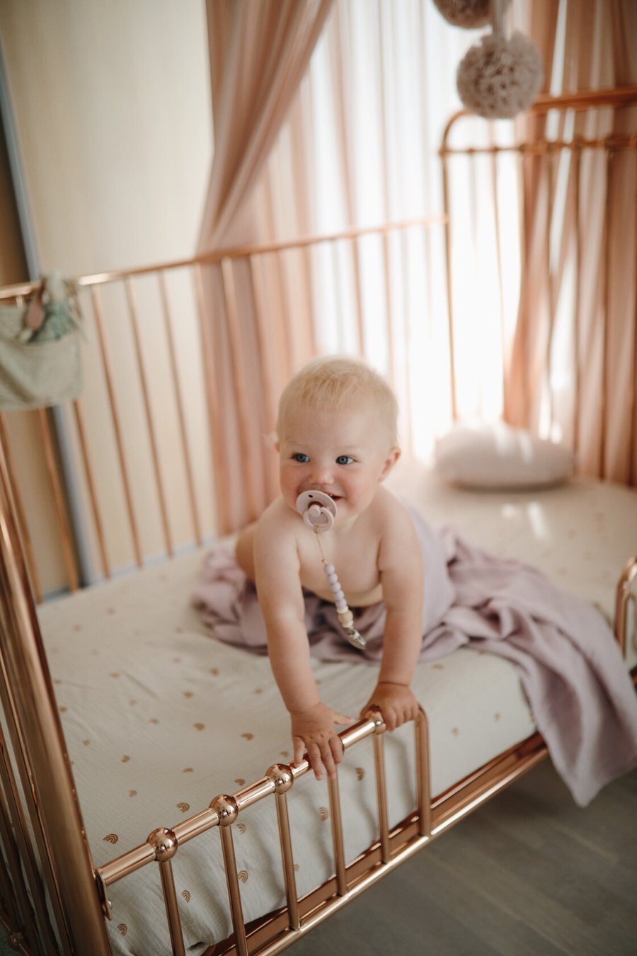 Mushie musliinplekk orgaanilisest puuvillast Natural 